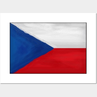Czech Flag Posters and Art
